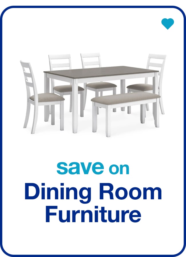 save on dining room furniture