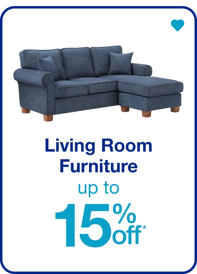 Living Room Furniture — Shop Now!