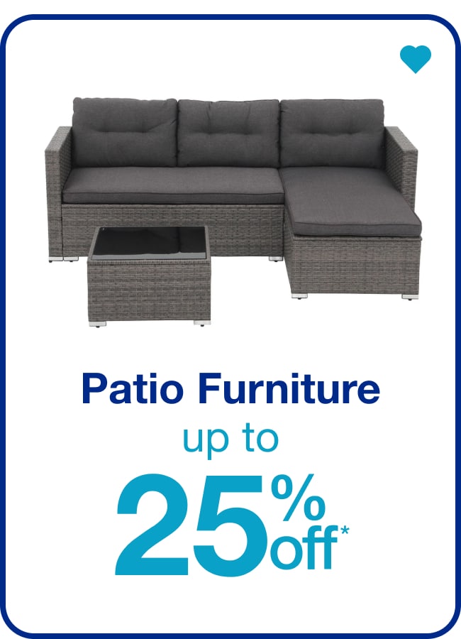 Patio Furniture — Shop Now!