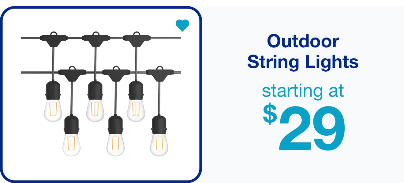 Outdoor String Lights â€” Shop Now!