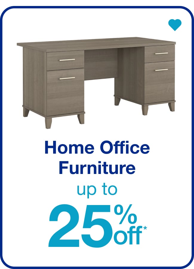 Up to 25% Off Home Office Furniture — Shop Now!