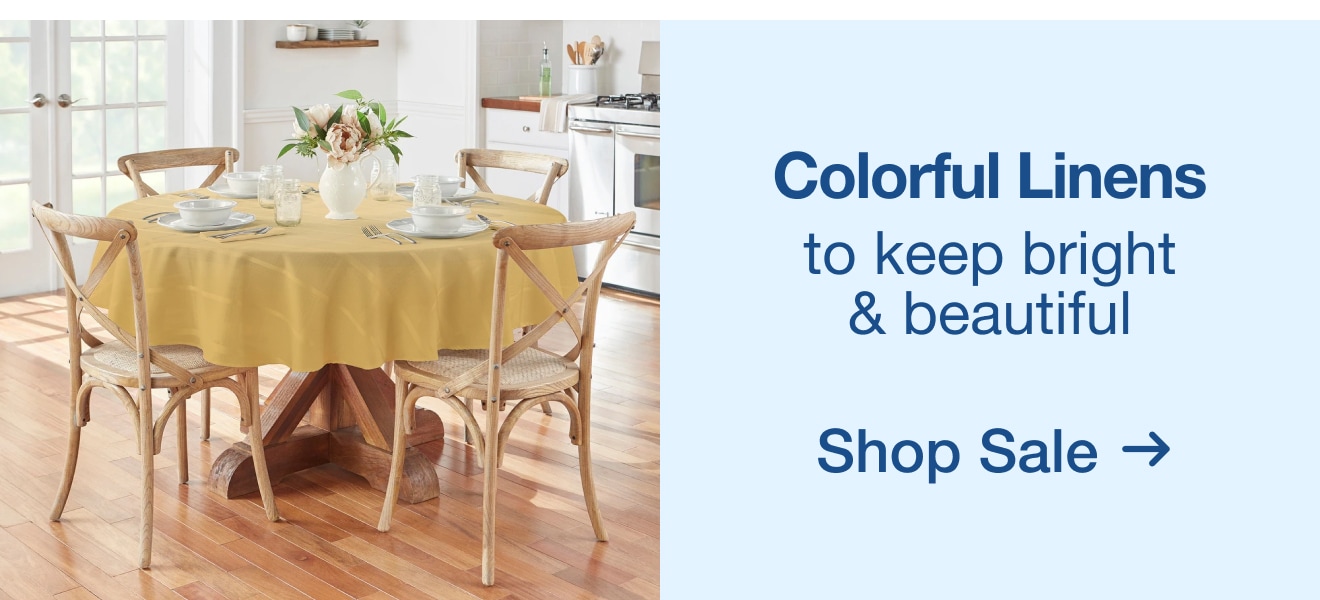 Save on Kitchen Linens — Shop Now!