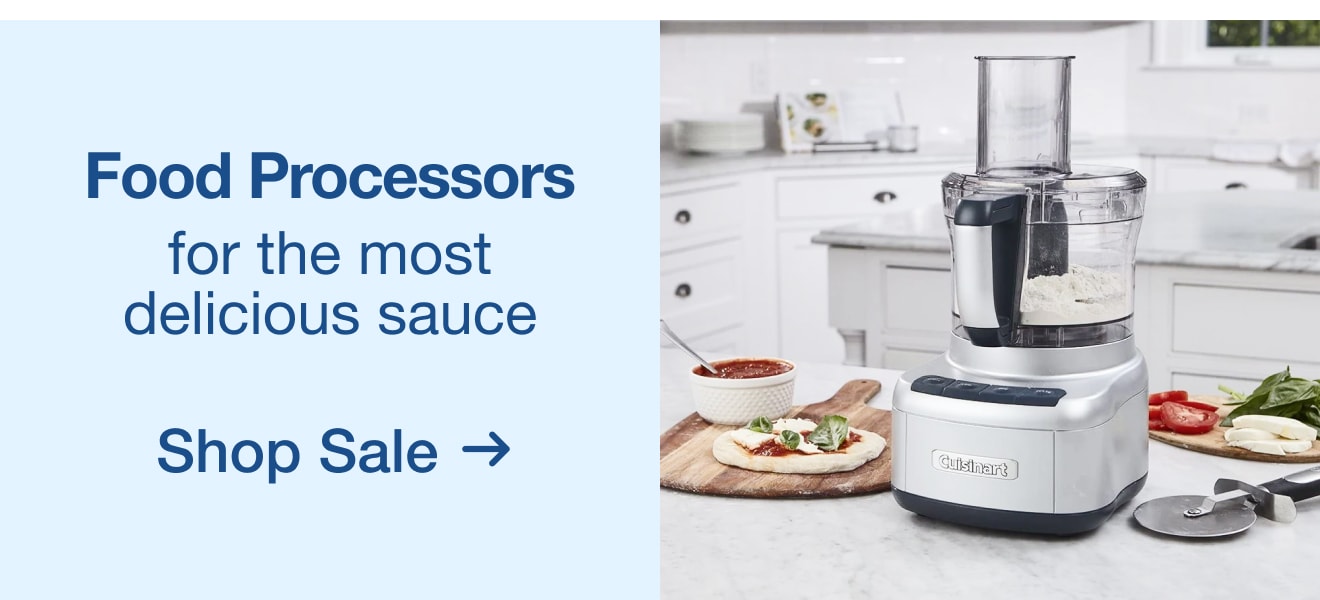 Save on Food Processors — Shop Now!