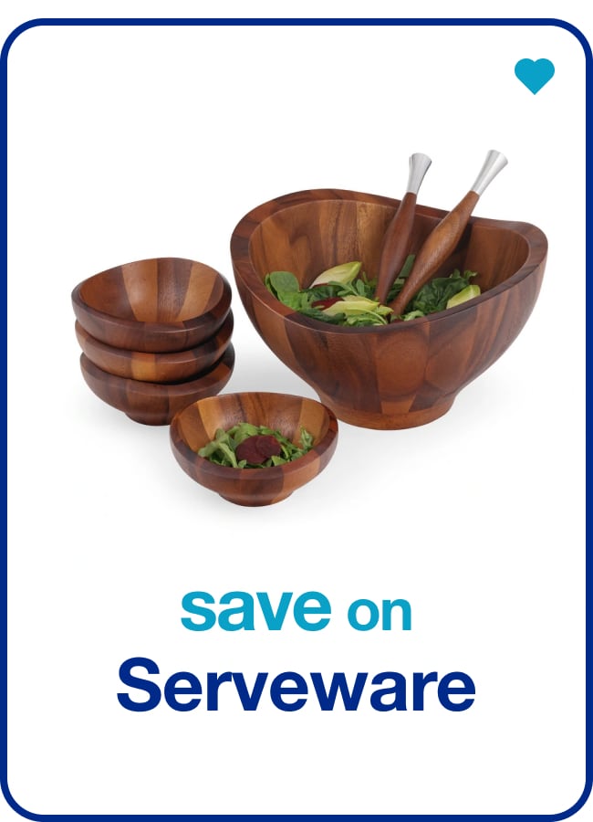 Save on Serveware — Shop Now!