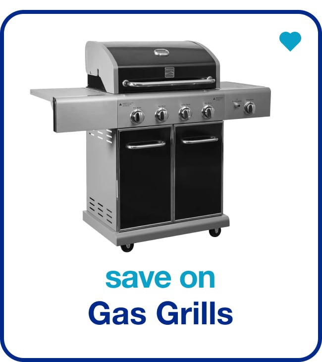 save on gas grills