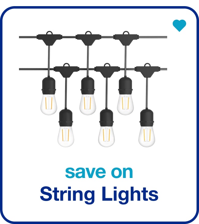 save on string lights