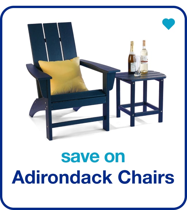 Adirondack Chairs — Shop Now!