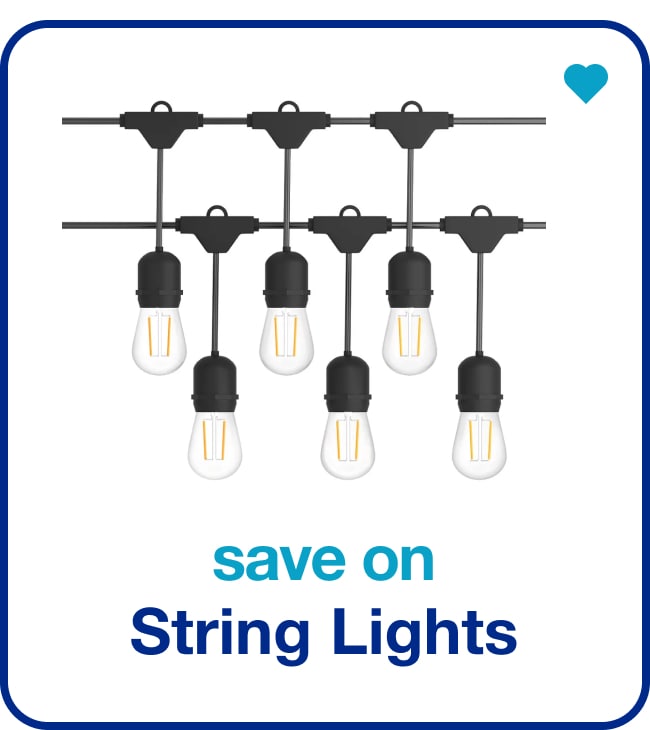 Outdoor String Lights — Shop Now!