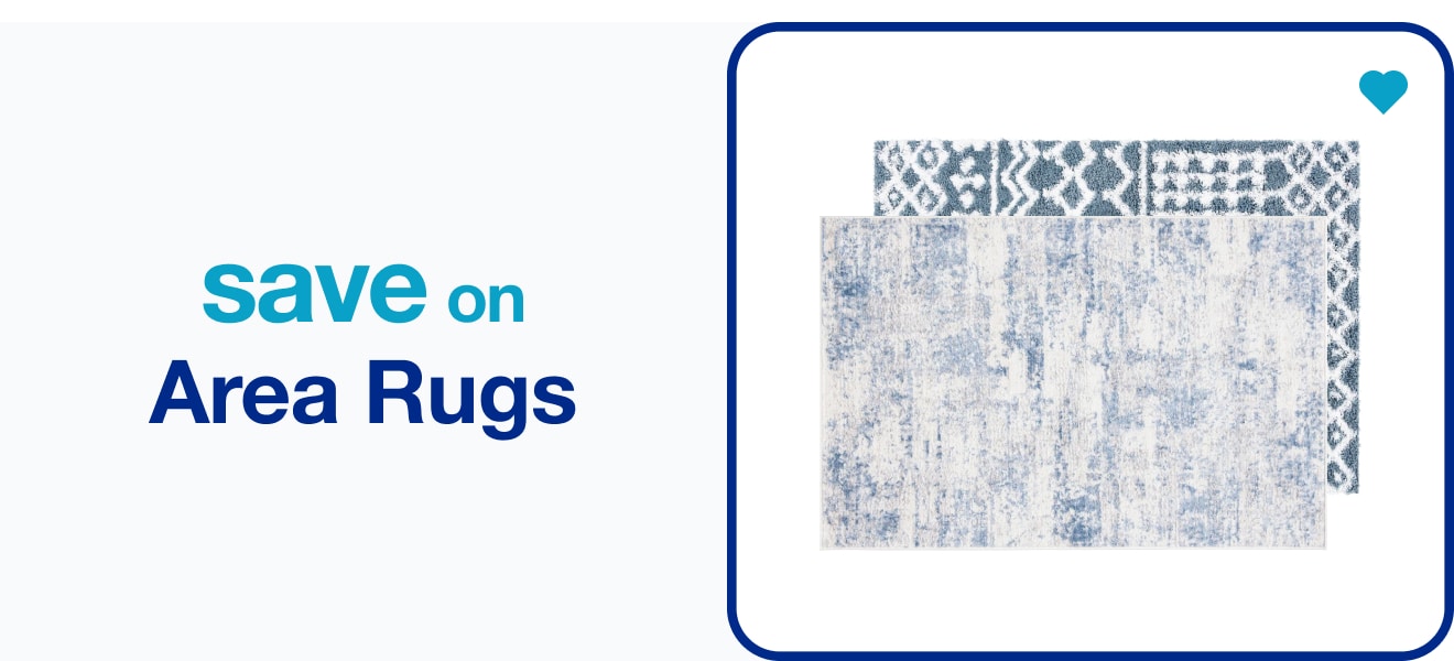 Save on Area Rugs — Shop Now!