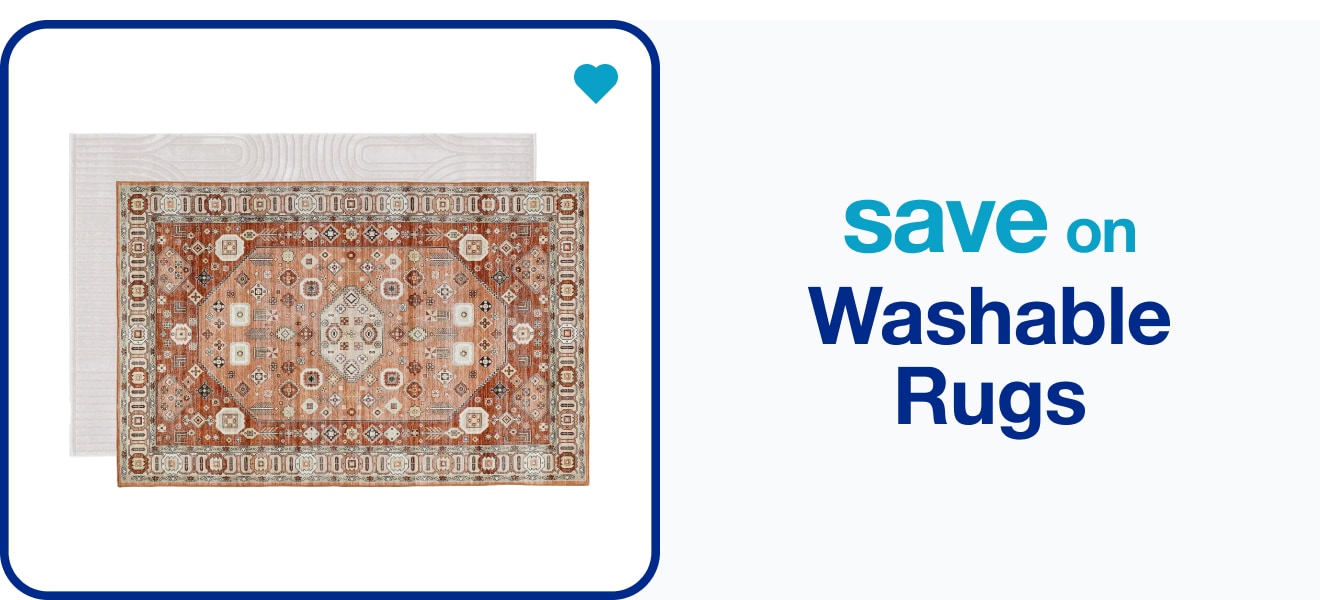 Save on Washable Rugs — Shop Now!