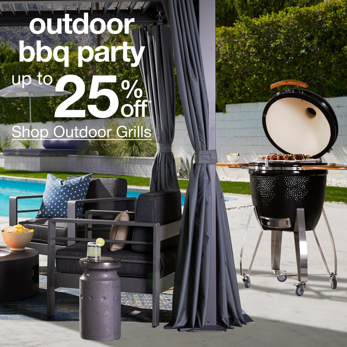 Up to 25% Off Outdoor Grills — Shop Now!