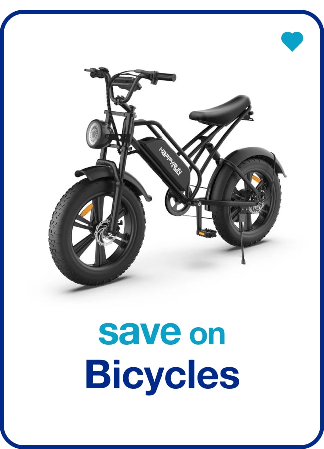 Save on Bicycles — Shop Now!