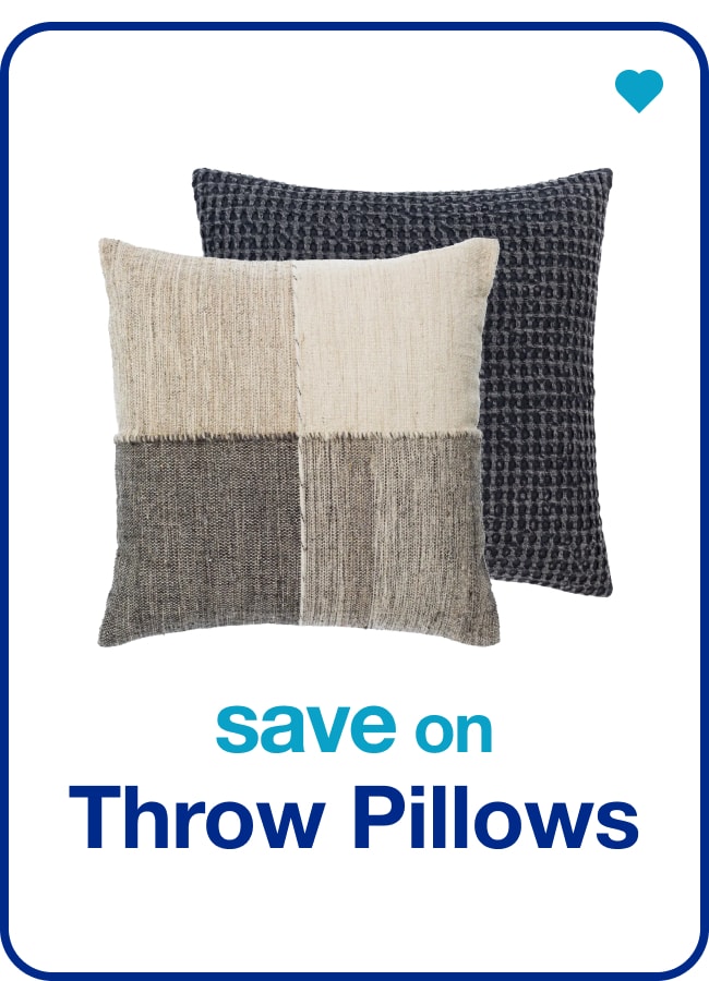 Save on Throw Pillows — Shop Now!