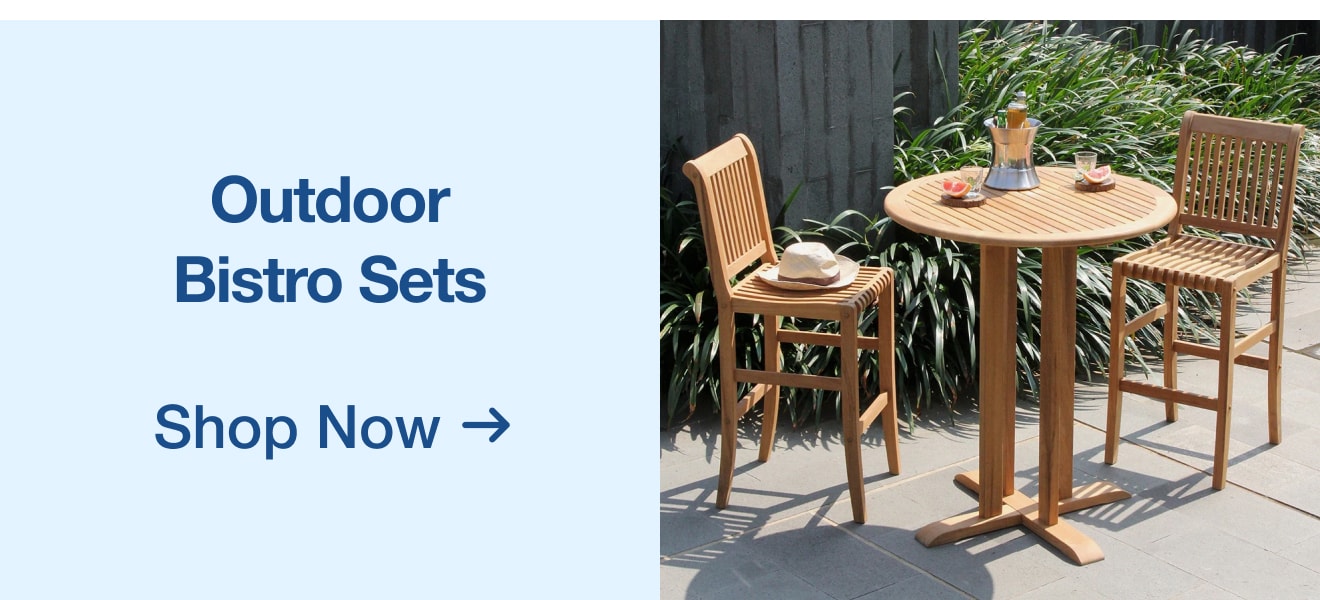 outdoor bistro sets