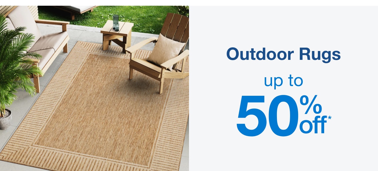 Outdoor Rugs Up to 50% Off* — Shop Now!