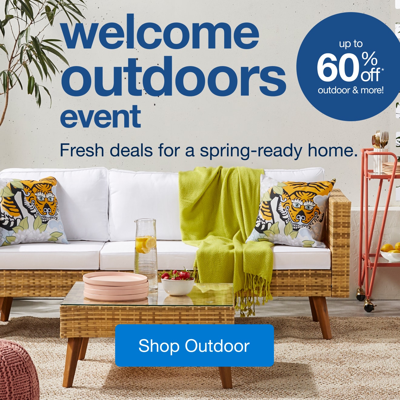 Welcome Outdoors Event — Shop Now!