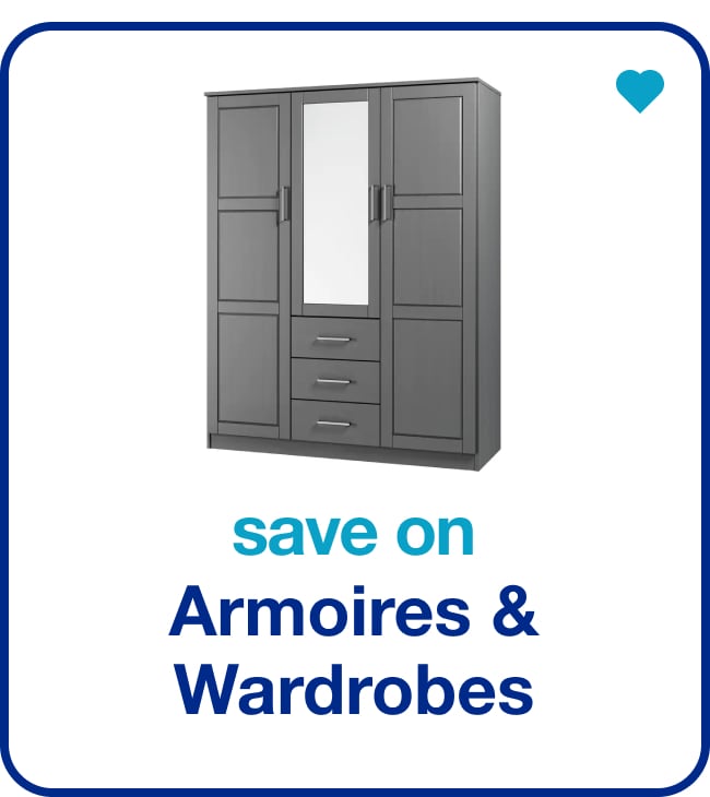 save on armoires & wardrobes