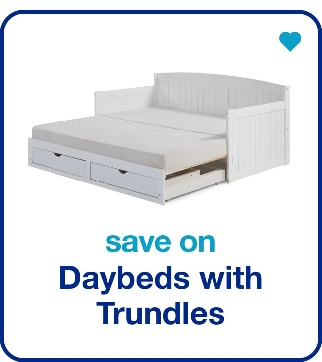 save on daybeds with trundles