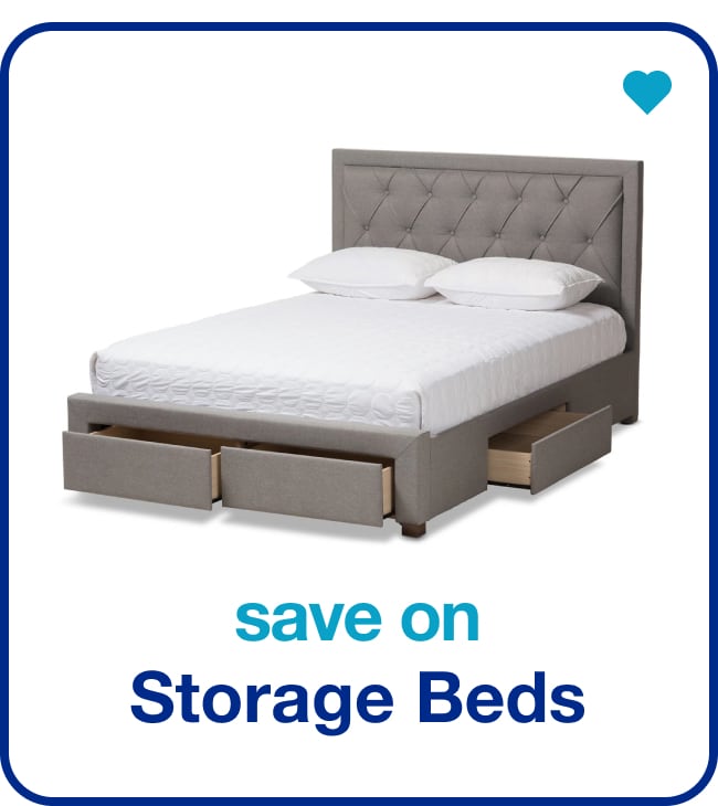 save on storage beds