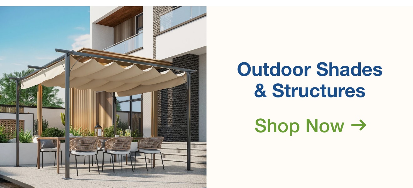 outdoor shades & structures