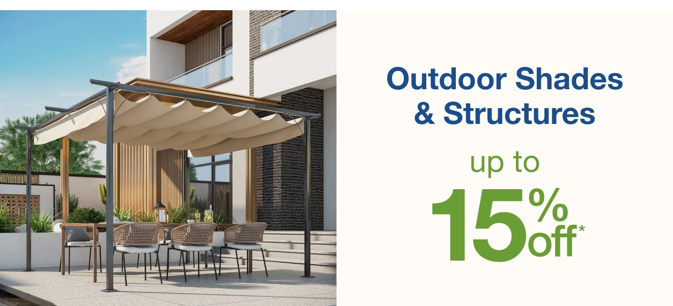 Outdoor Shades & Structures — Shop Now!