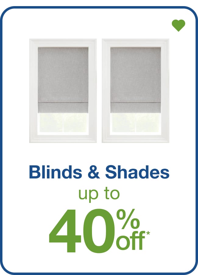 Blinds & Shades — Shop Now!