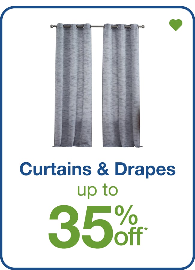 Curtains & Drapes — Shop Now!