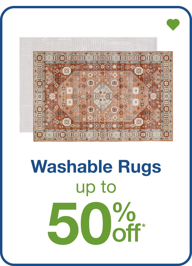 Washable Rugs — Shop Now!