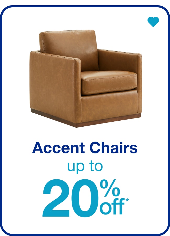 Accent Chairs — Shop Now!