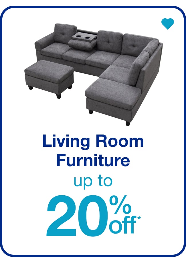 Living Room Furniture — Shop Now!