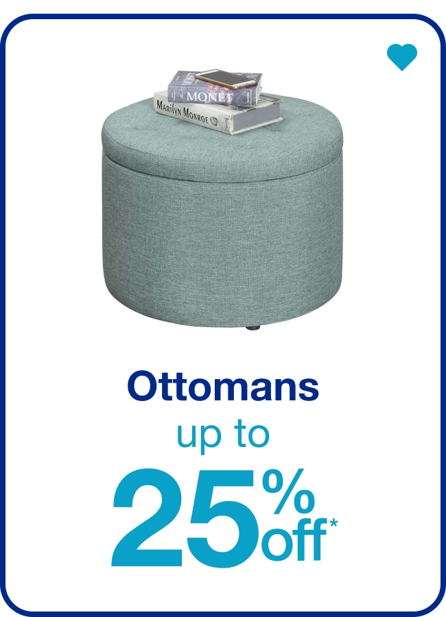 Ottomans — Shop Now!
