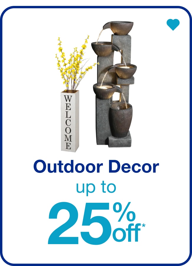 Outdoor Décor — Shop Now!