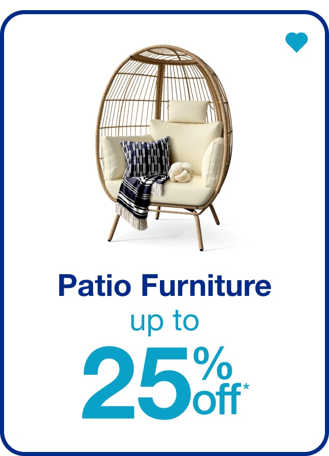 Patio Furniture — Shop Now!