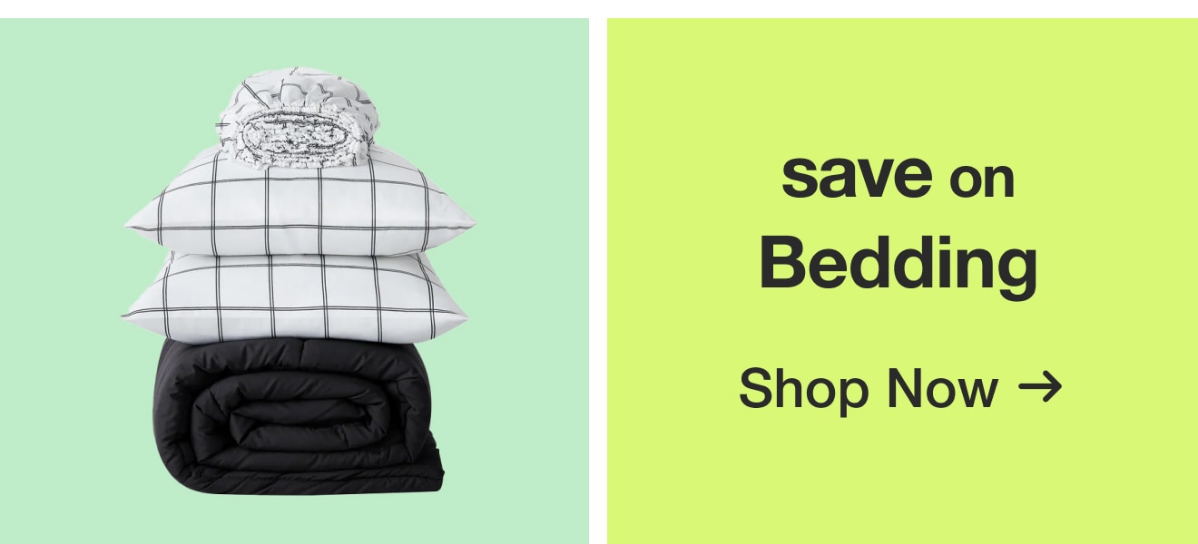 Save on Bedding — Shop Now!