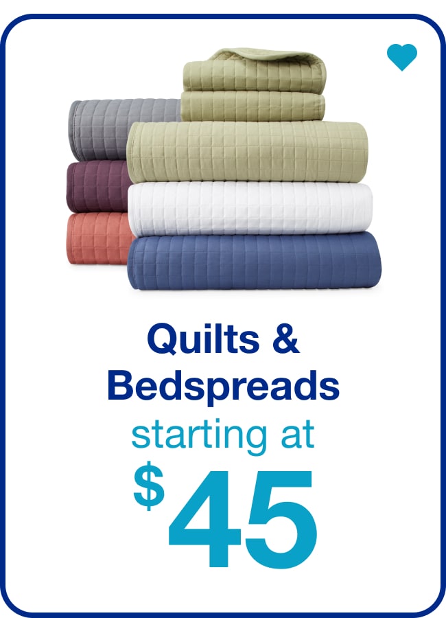 Quilts & Bedspreads — Shop Now!