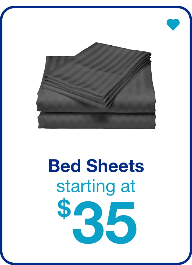 Bed Sheets — Shop Now!