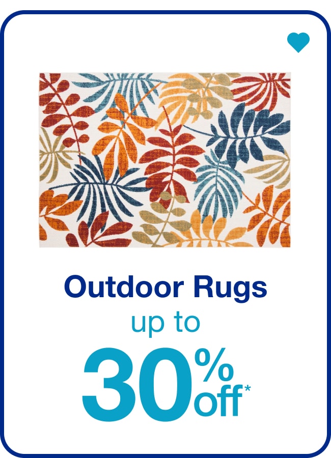 Outdoor Rugs Up to 30% Off — Shop Now!