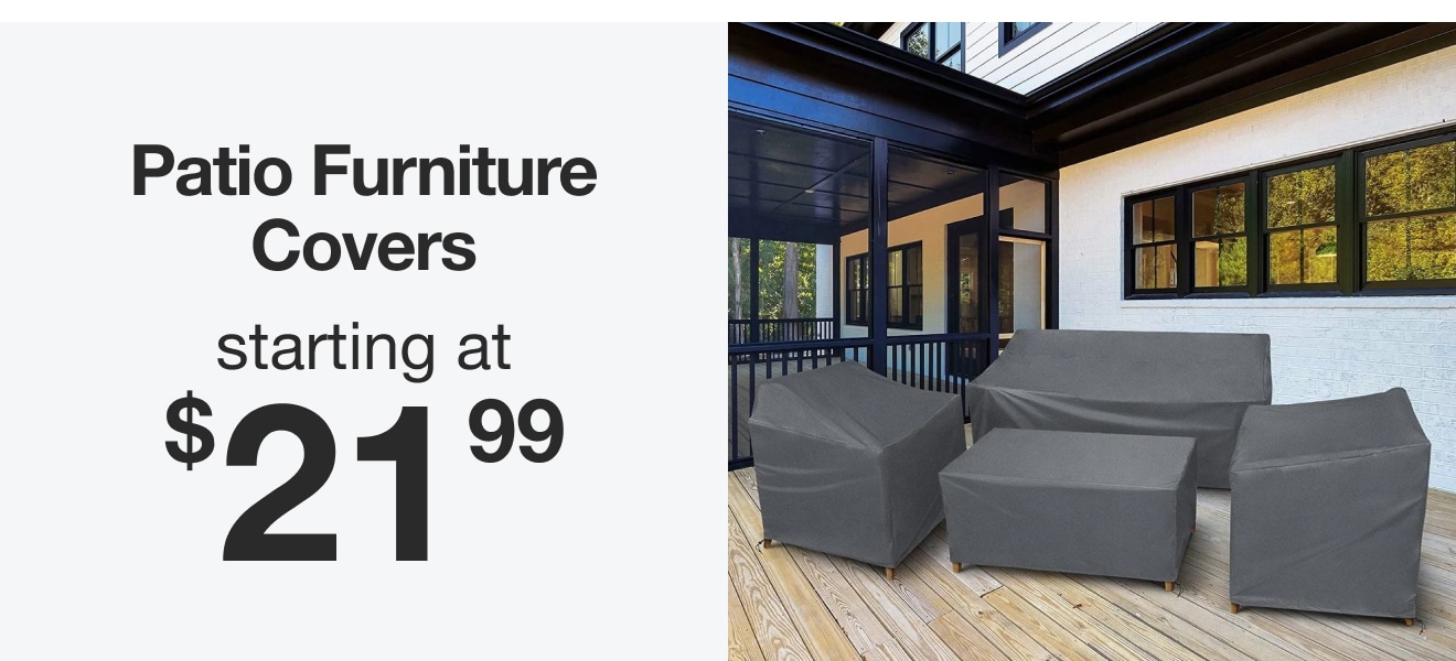 Shop Patio Furniture Covers!