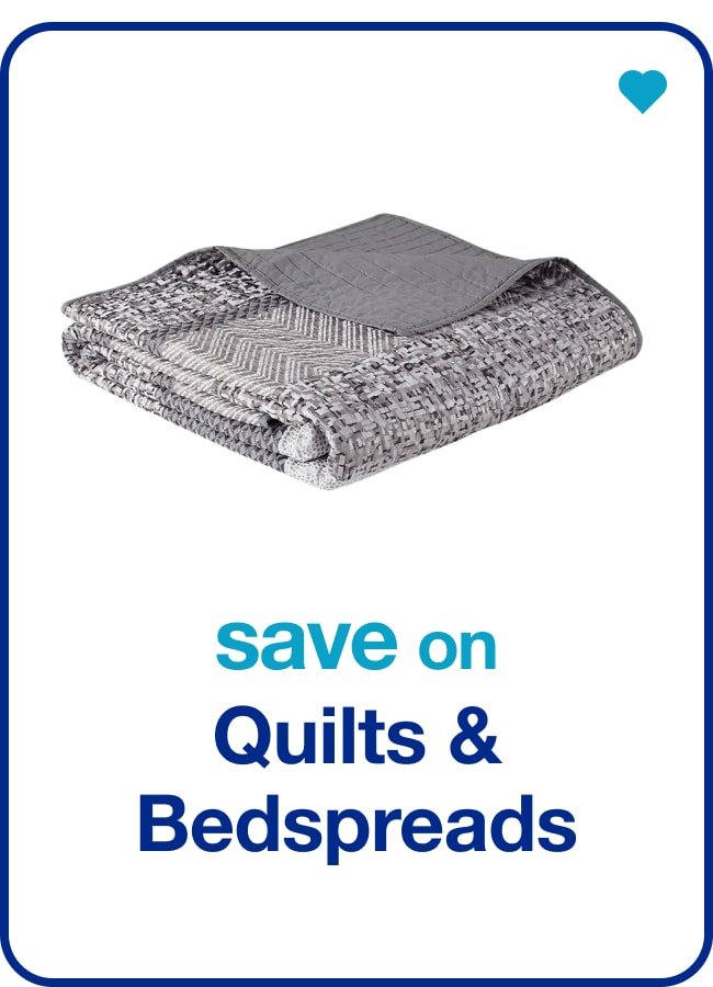 save on quilts & bedspreads