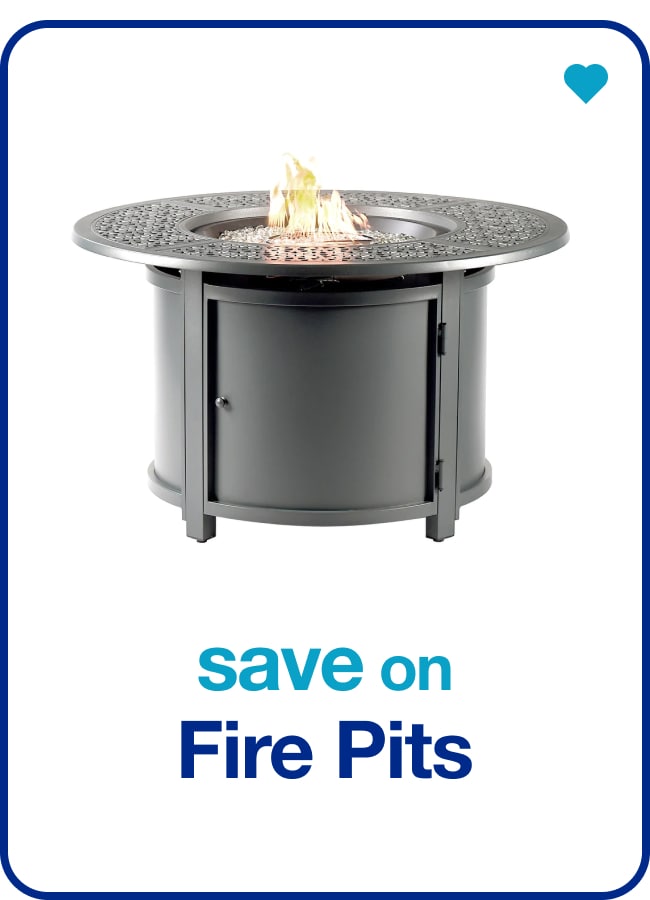 save on fire pits