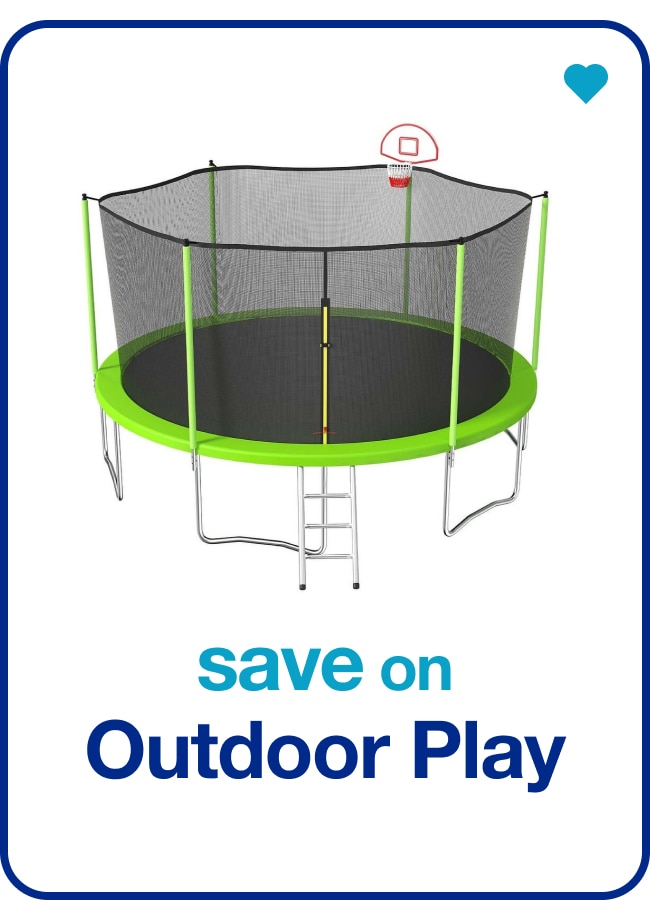 save on outdoor play