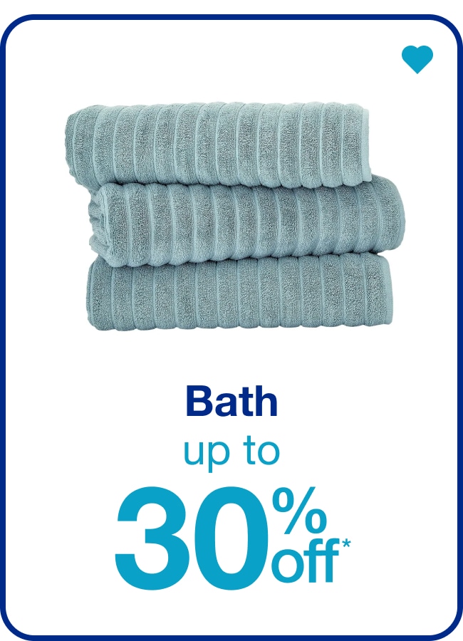 Save on Bath — Shop Now!