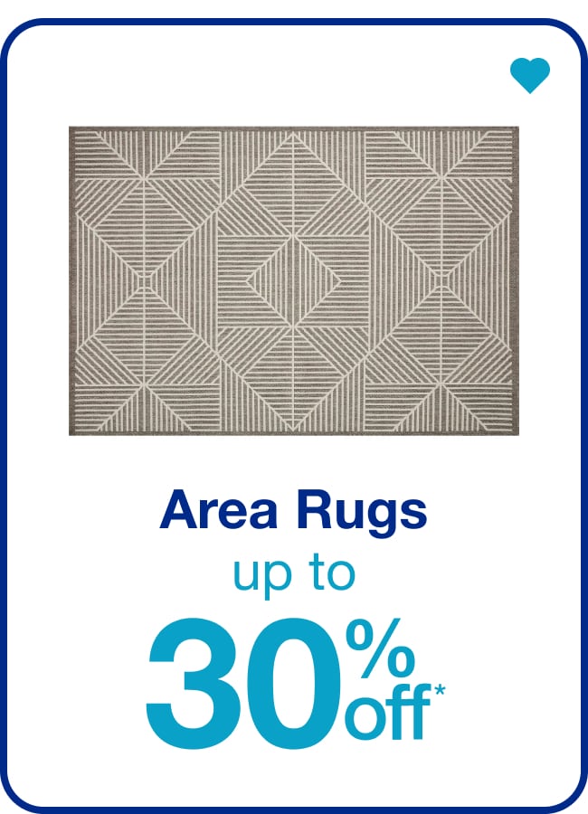 Save on Area Rugs — Shop Now!
