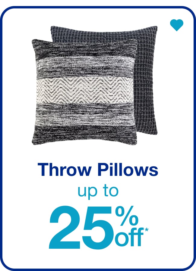 Save on Throw Pillows — Shop Now!