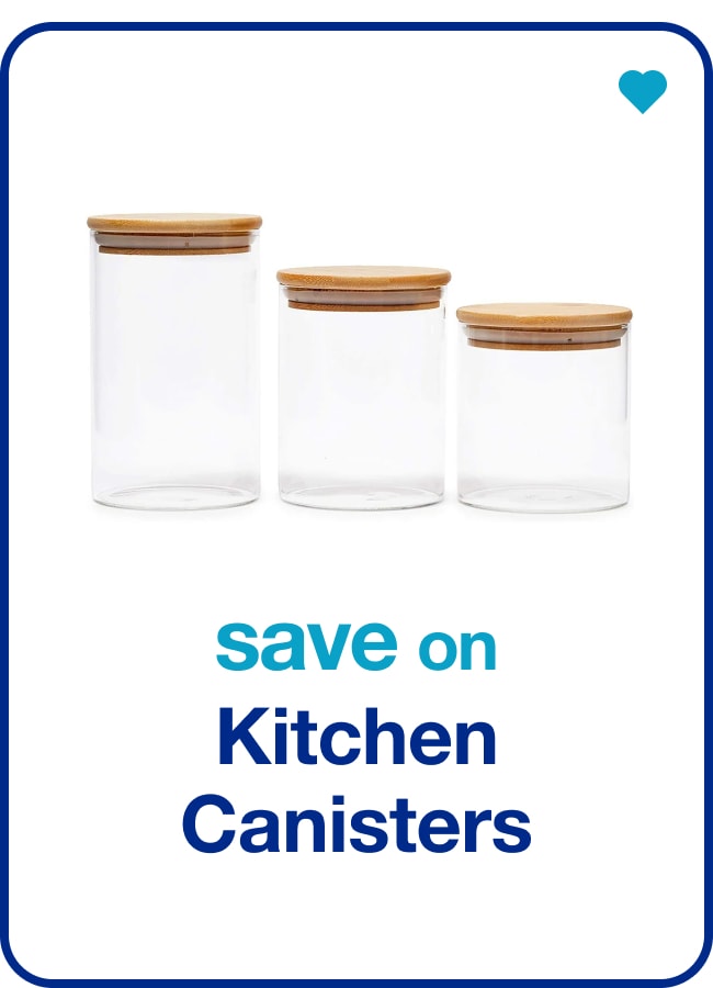 save on kitchen canisters