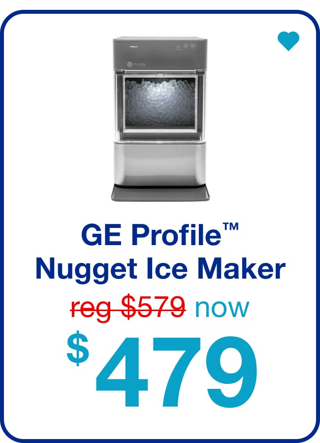 GE Profile Nugget Ice Maker — Shop Now!