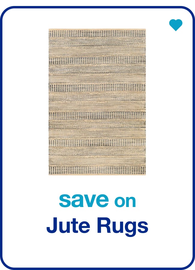 save on jute rugs