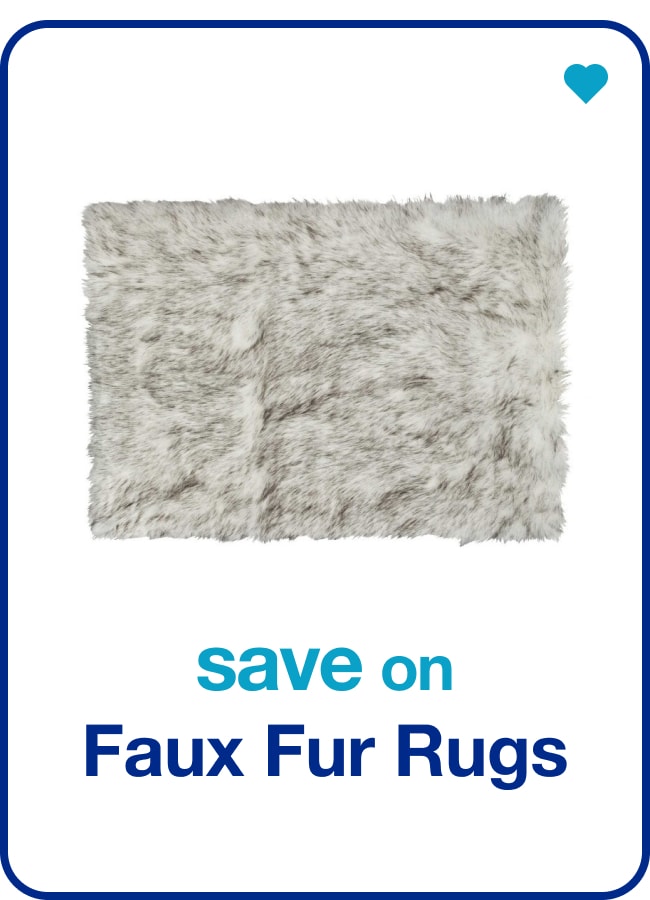 Faux Fur Rugs — Shop Now!