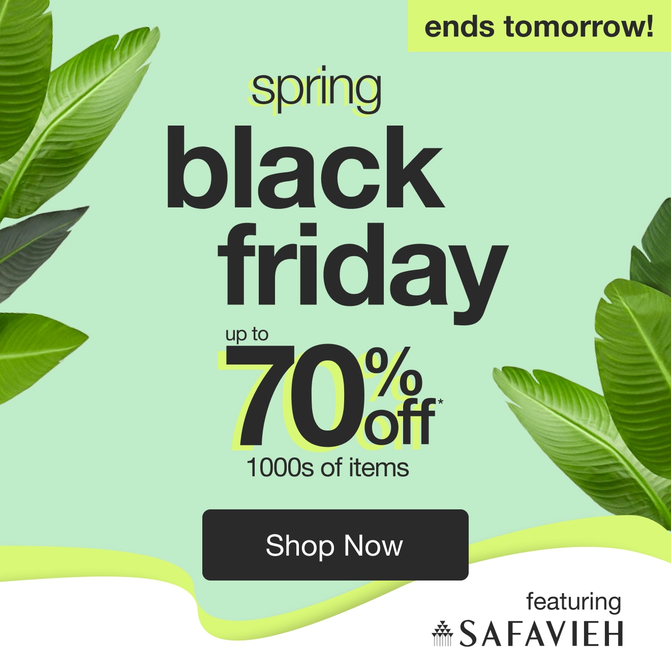 Spring Black Friday Up to 70% Off 1000s of Items