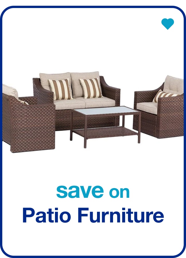 save on patio furniture